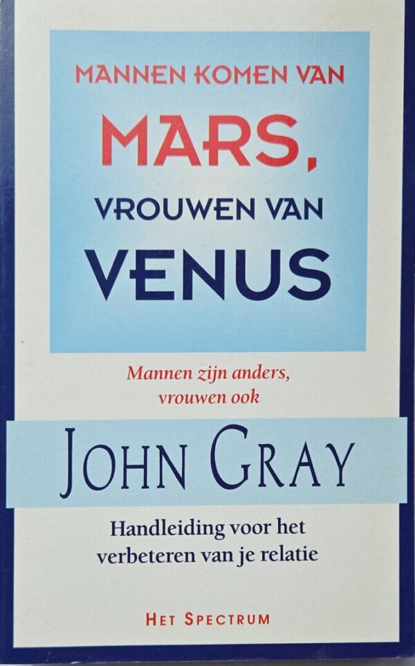Mannen komen van Mars, vrouwen van Venus | John Gray